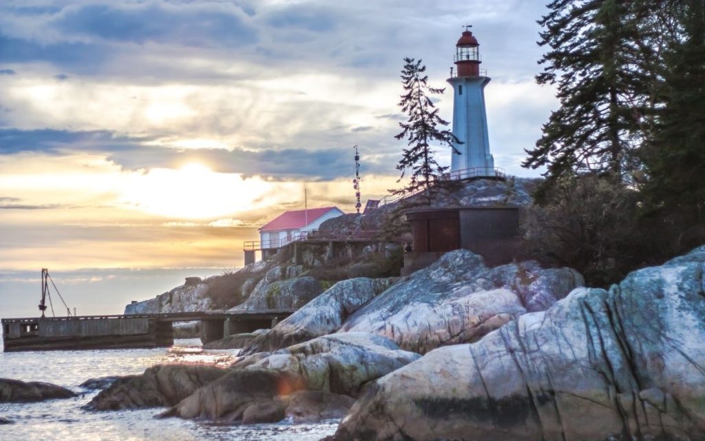 Lighthouse Park Bunker West Vancouver British Columbia Canada