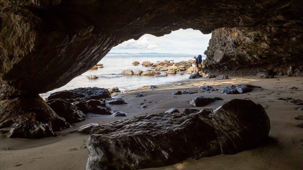 Cave at Mystic Beach, Vancouver Island