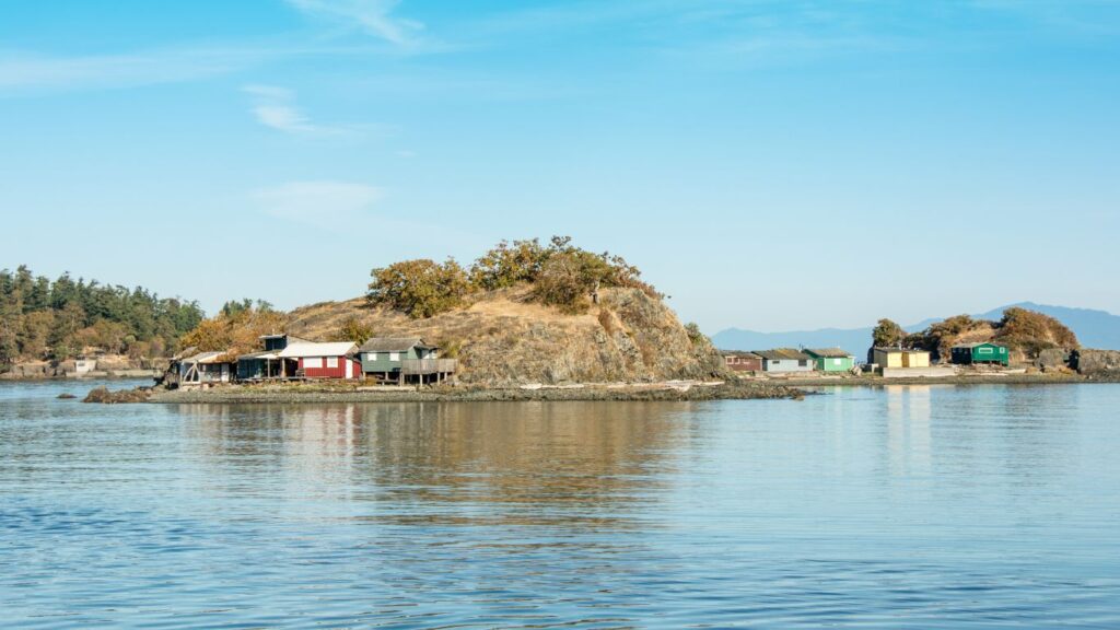 Pipers Lagoon, Shack Island in Nanaimo