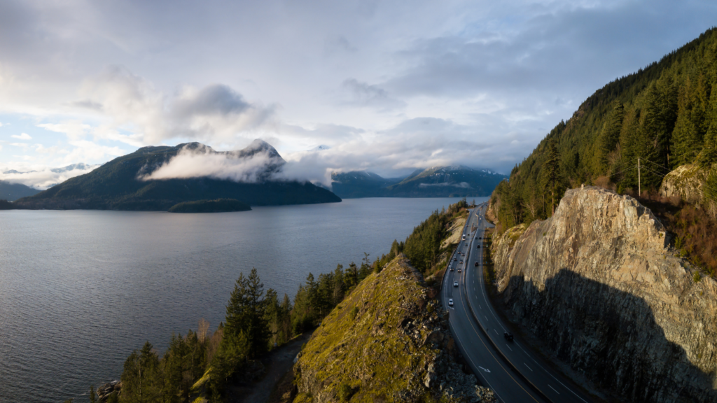 Sea to Sky Highway - Howe Sound