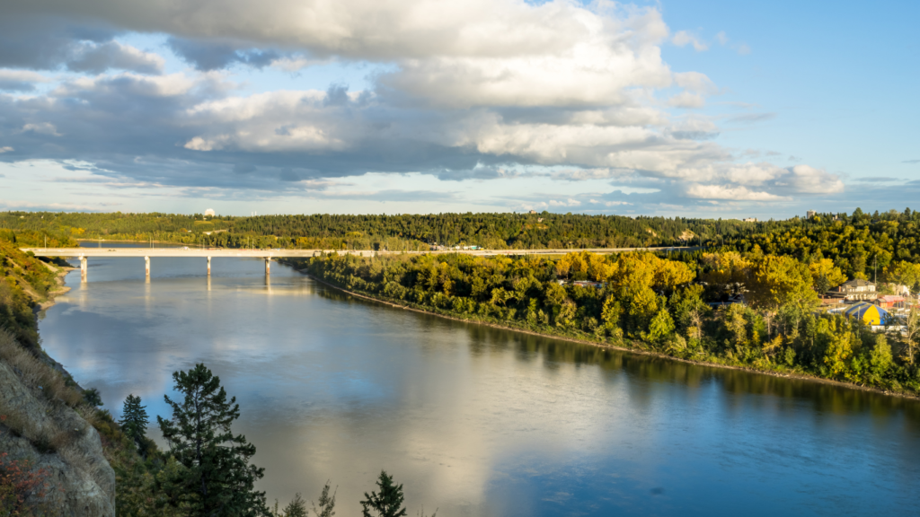 North Saskatchewan River Valley