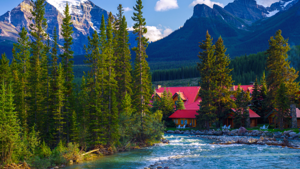 Pipestone River, Lake Louise Village Cabins - Picture by StevenGaertn