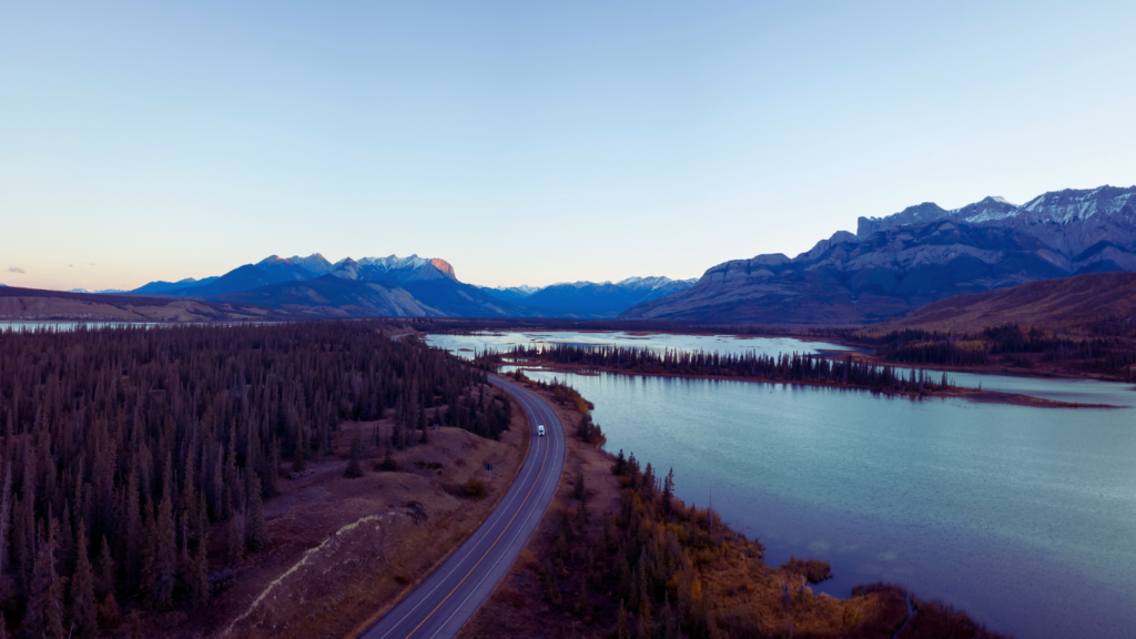 Edmonton to Banff, Jasper