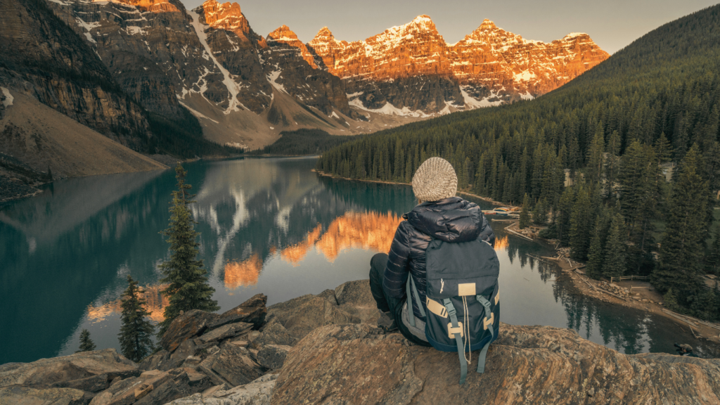 Moraine Lake at Sunrise, Banff National Park, Alberta