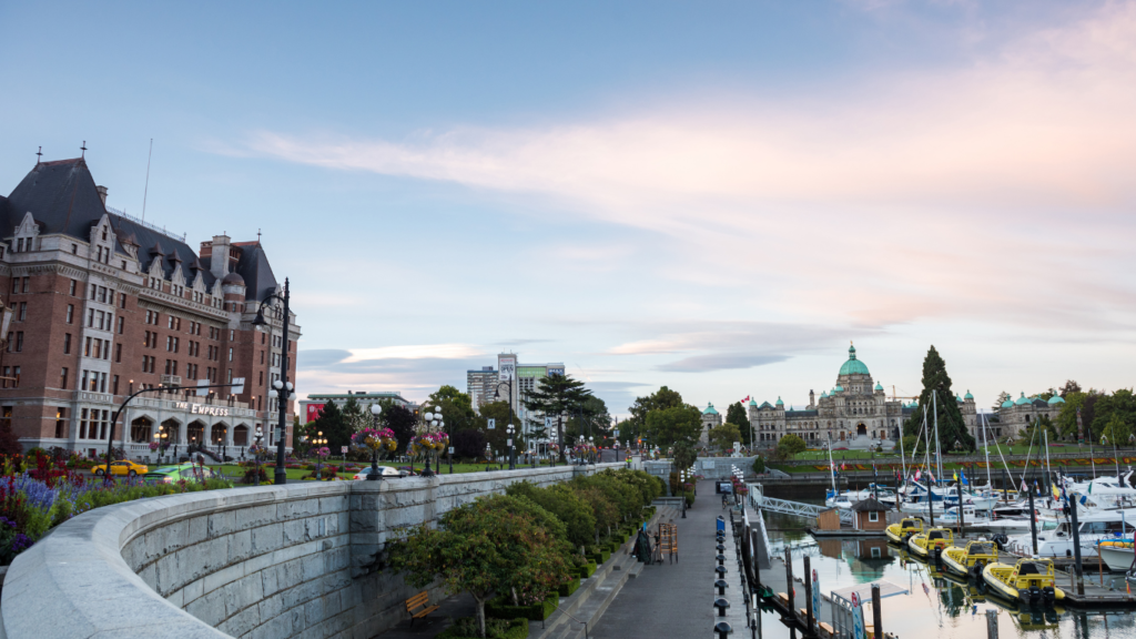 Harbour of Victoria, BC, Canada