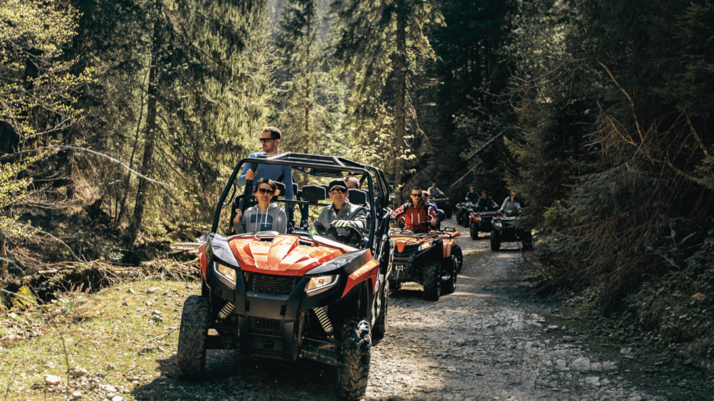 A tour group travels on ATVs and UTVs on the mountains - Picture by FS-Stock from Getty Images