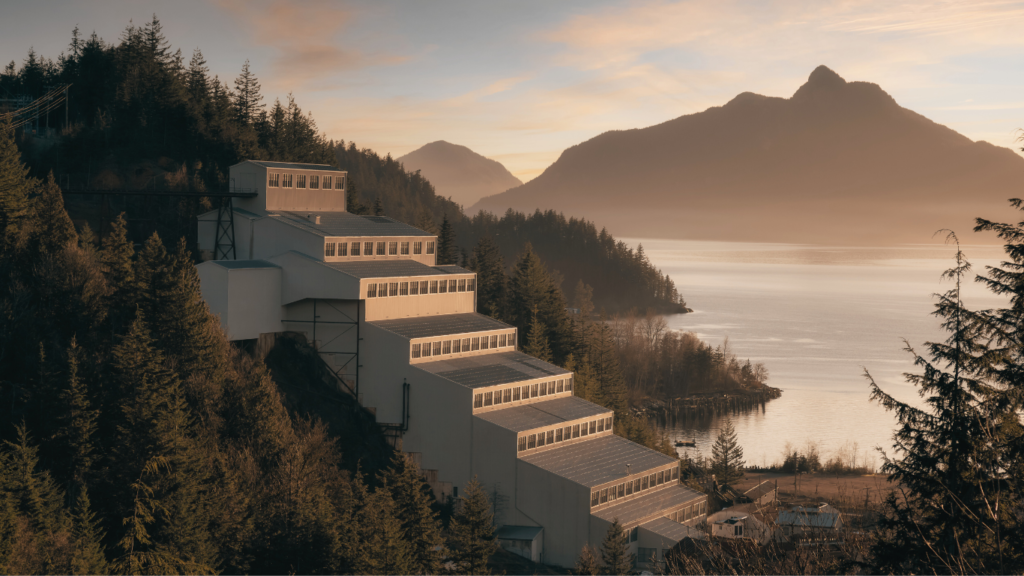 View of Britannia Beach and Britannia Mine Museum, BC - Picture by Edgar Bullon's Images